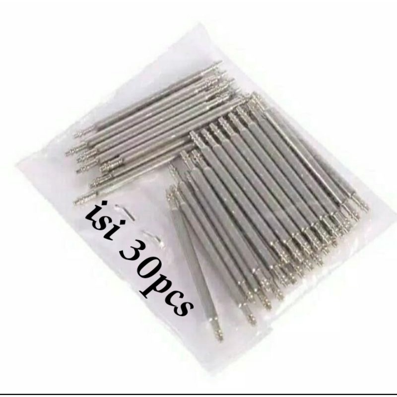 Spring bar pin pengait tali jam perbungkus isi 30pcs