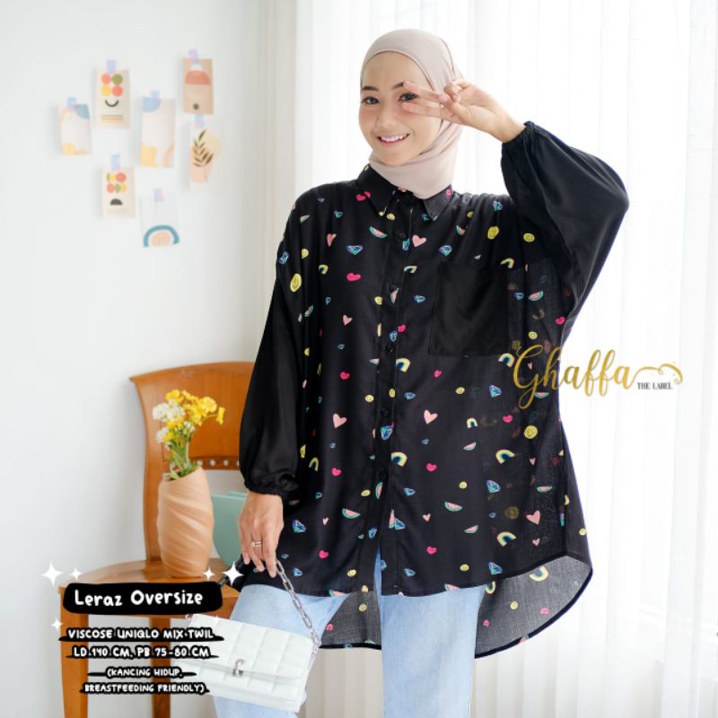 LERAZ OVERSIZE ORI GHAFFA THE LABEL