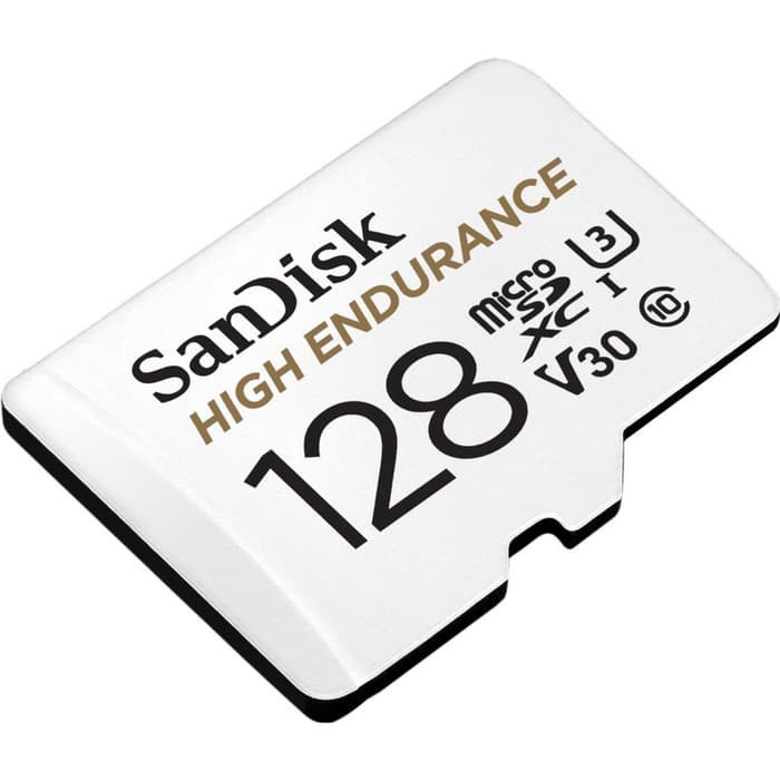 SanDisk High Endurance Video Monitoring Micro SD / MicroSD Card 128Gb