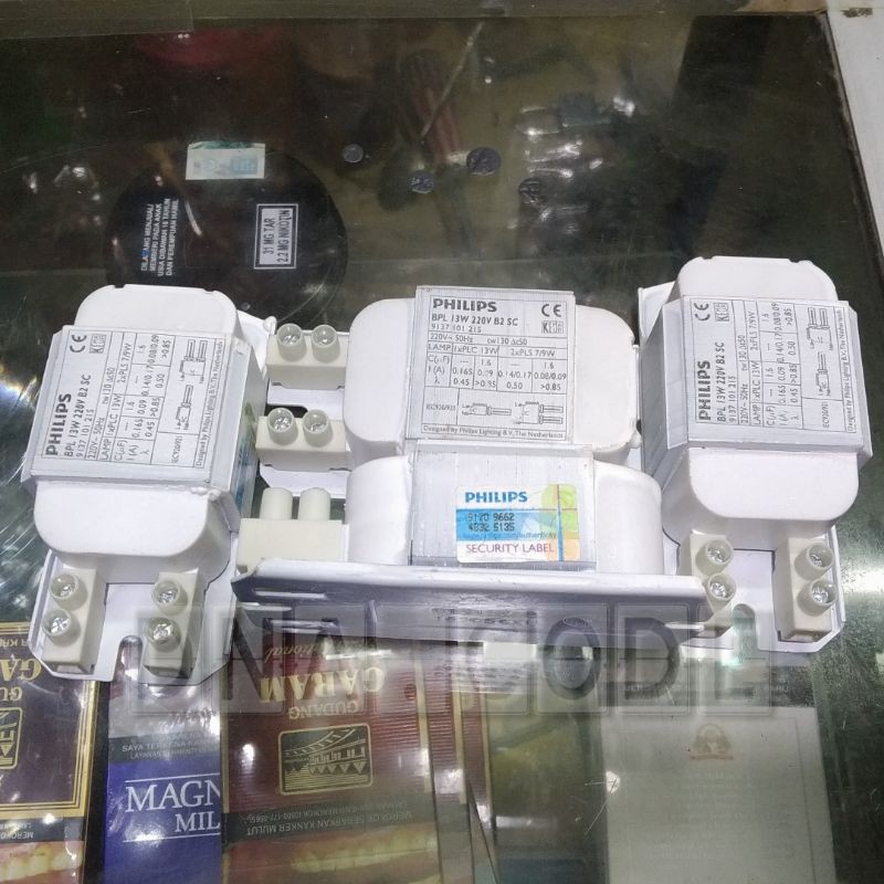 Ballast Trafo lampu PL-C PLC BPL 13W / 18W 220V B2 SC PHILIPS