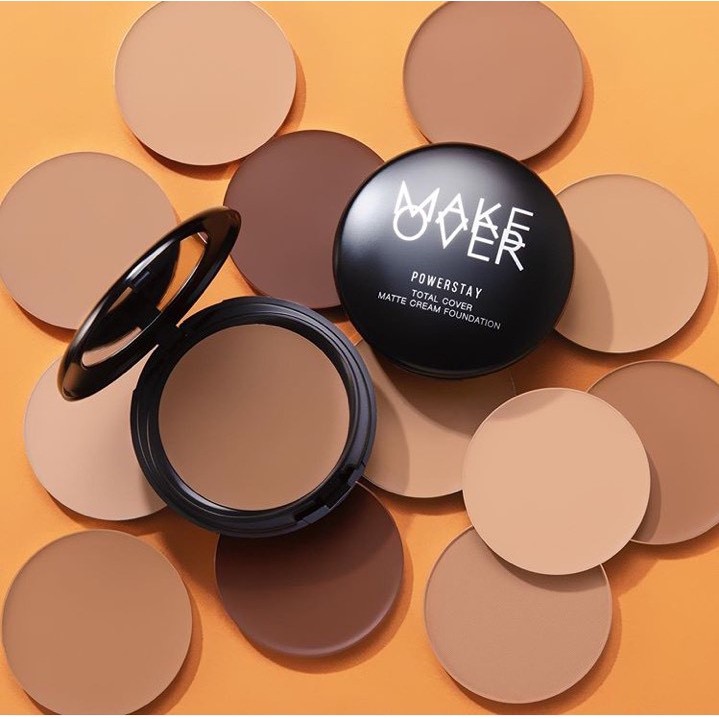 ★ BB ★ MAKE OVER Powerstay Total Cover Matte Cream Foundation