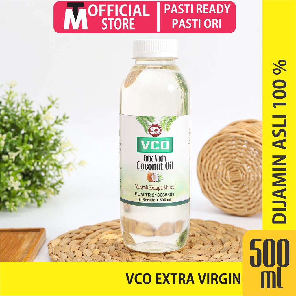 SQ VCO Virgin Coconut Oil 500 ml