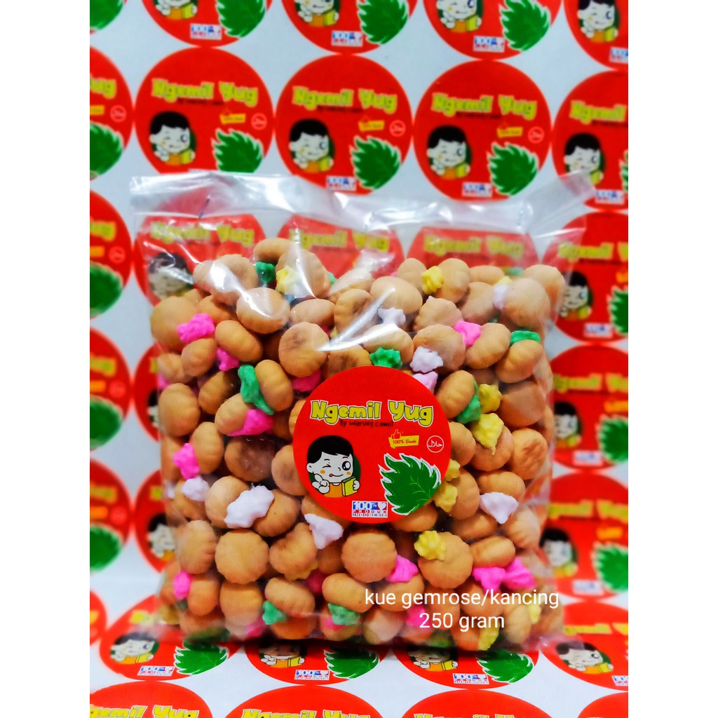 

KUE GEBMROSE 250gr / KUE BISKUIT GULA / KUE GEMROS / KUE KANCING