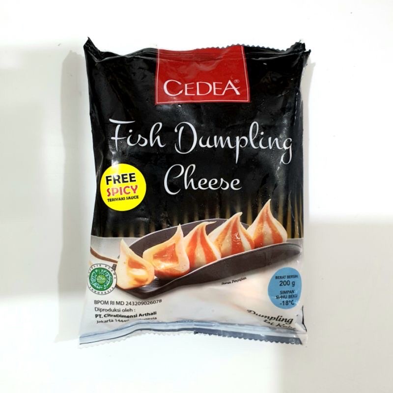 

cedea dumpling cheese 200 gram dan 500 gram free saos teriyaki