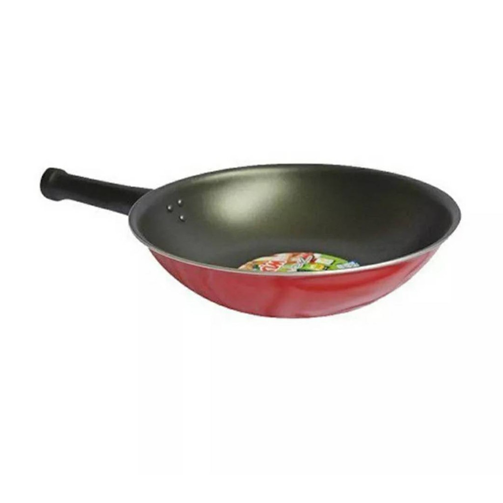 Wajan Maxim Hero Wok 28cm Tefon Maxim Herowok 28cm Penggorengan Maxim Deep Wok Maxim