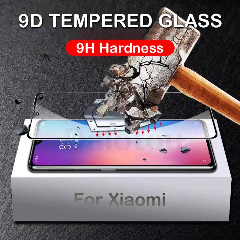 1pc Pelindung Layar Tempered Glass 9D Untuk Xiaomi Mi Poco F4 GT F3 F2 M3 M4 Pro Poco X3 GT NFC X4 Pro