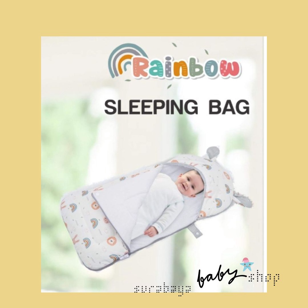 OMILAND SLEEPING BAG KANTONG TIDUR BAYI LEMBUT RAINBOW SERIES - OB261712