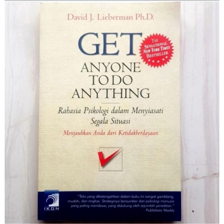 Get Anyone To Do Anything, David J.Liebermen