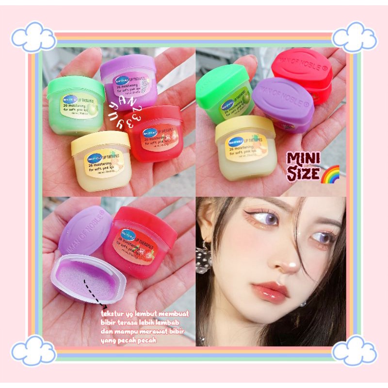 PROMO ECER!!!LIP BALM PELEMBAB BIBIR LIP THERAPIES IMAN OF NOBLE LB-02