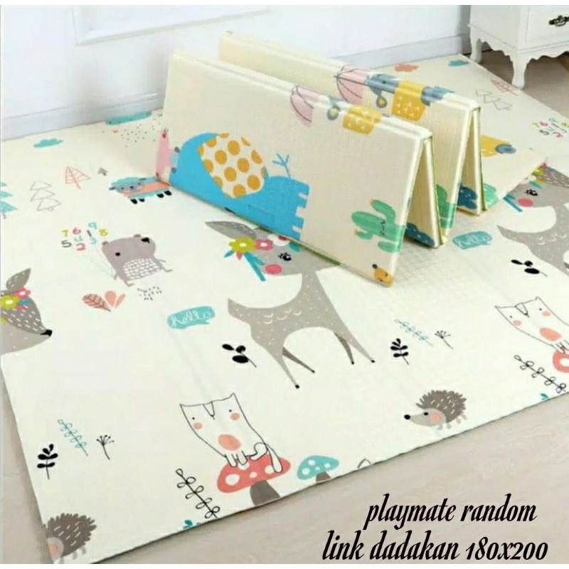 COD] TIKAR PLAYMATE UKURAN 180X200 TIKAR FOAM ANAK BAYI NYAMAN DAN MURAH MISTER ORDER