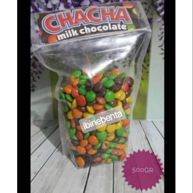 

CHACHA MILK CHOCOLATE • PERMEN COKLAT CANDY