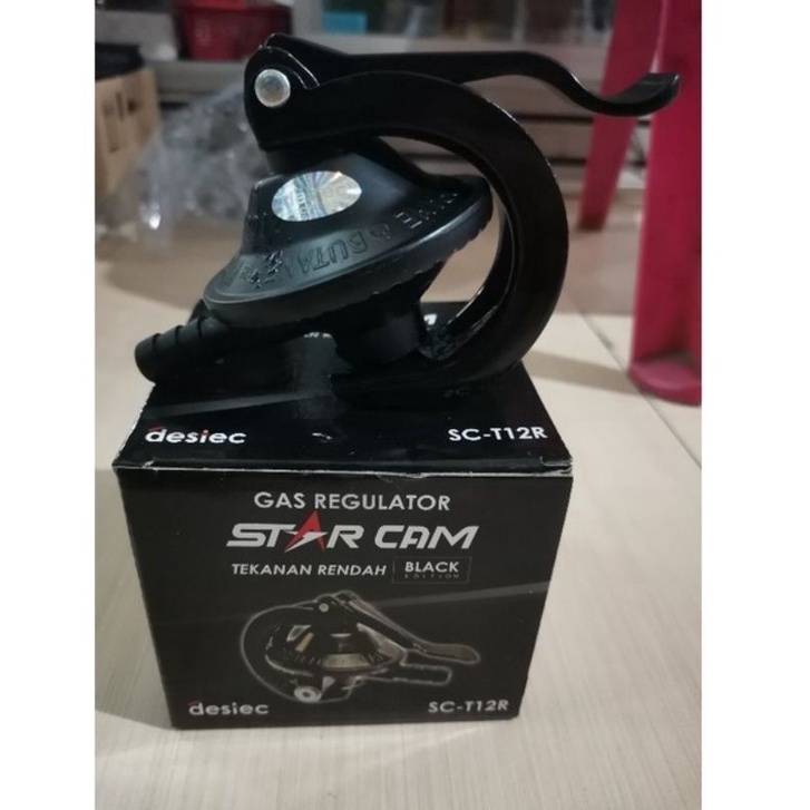 BAGUS REGULATOR KOMPOR GAS LPG STARCAM ADA PENGUNCINYA