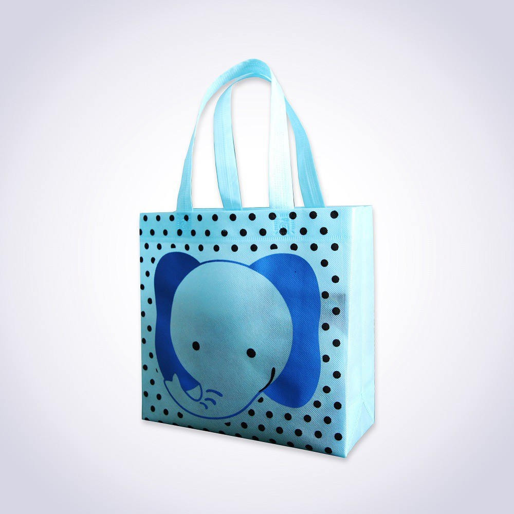 

[COD] Goodie Bag Lucu Karakter Gajah Spunbond 25 x 25 x 09