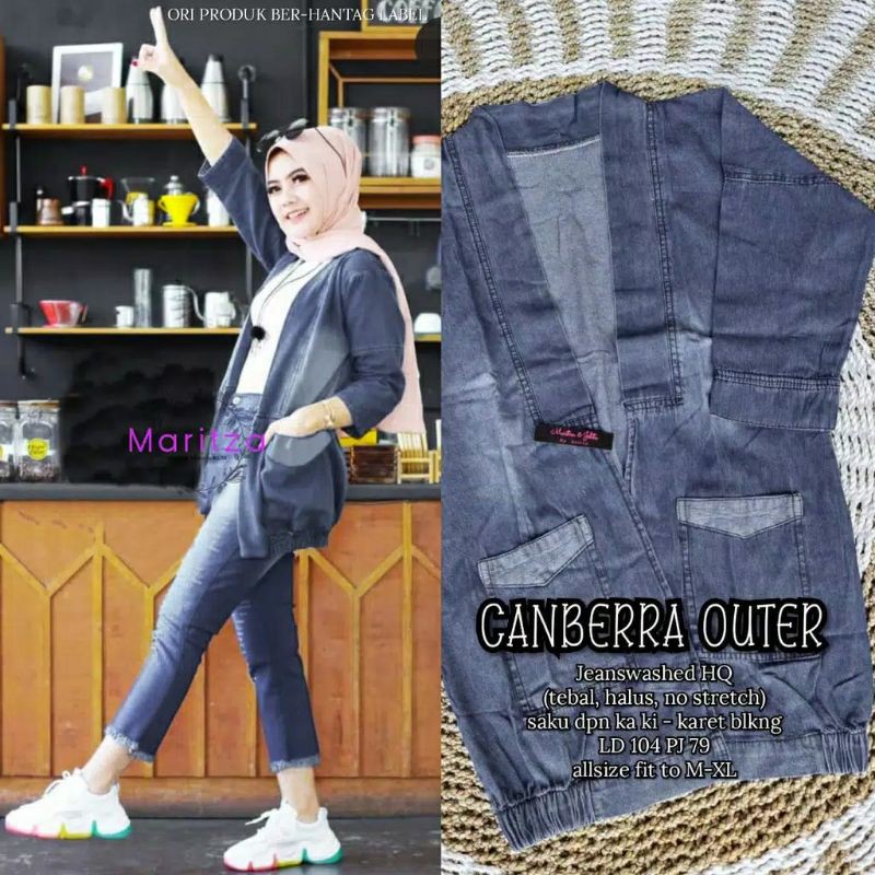 Canberra Outer Jeans Maritza | Blazer Jaket Murah