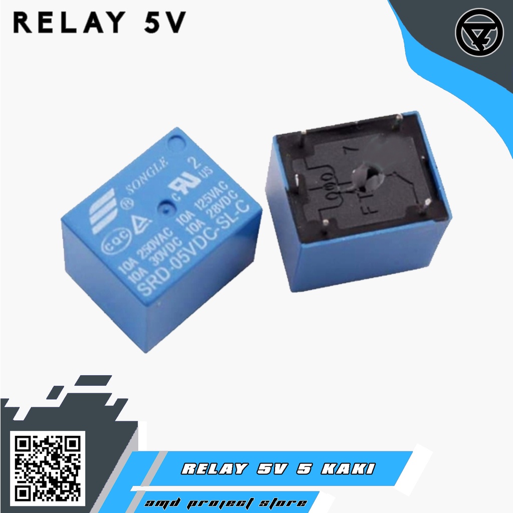Original Relay SRD-05VDC-SL-C Songle 5v 10A | Relay 5VDC