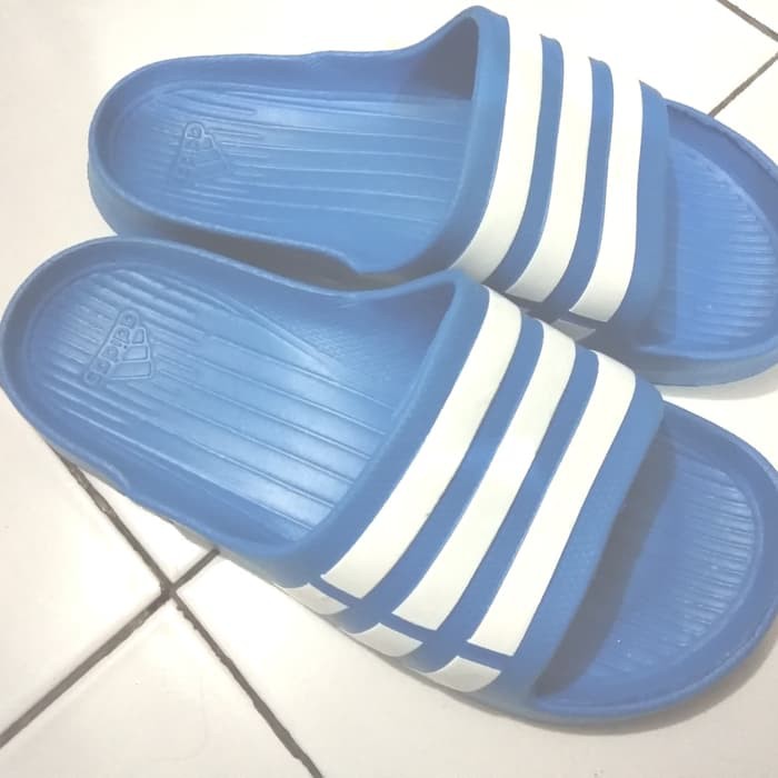 ORI Sandal Karet Pria Selop Slip On Adidas anak - ekstra besar Sendal Murah