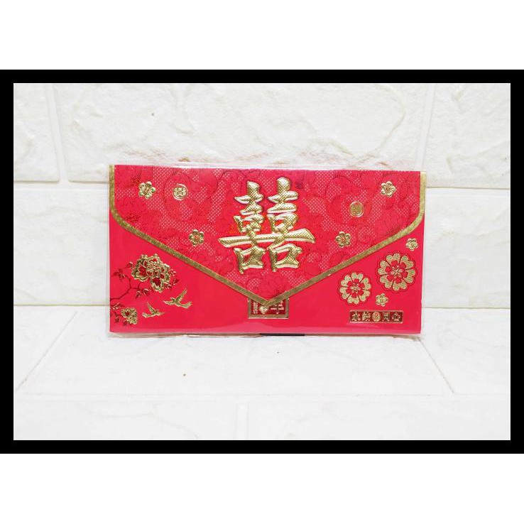 

Angpao Sanghi Clutch Besar Ekslusif Tebal Elegant Isi 6 Pcs