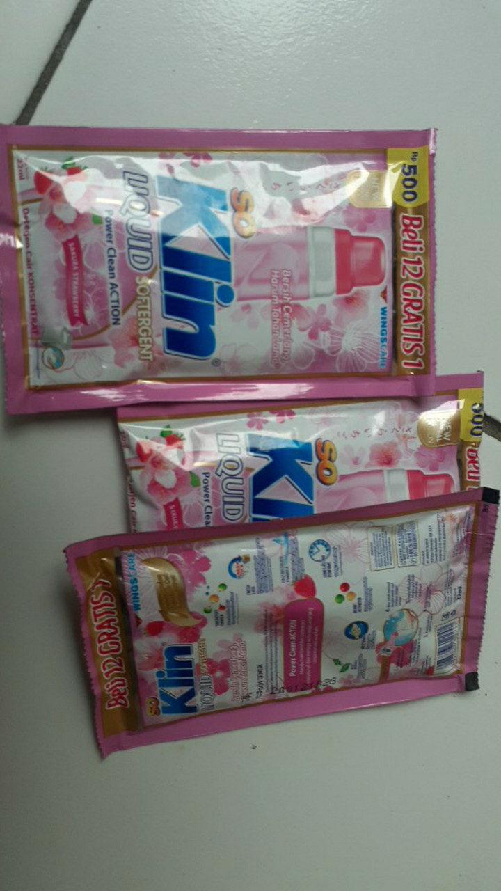 Soklin Cair Liquid Softergent 22 Ml