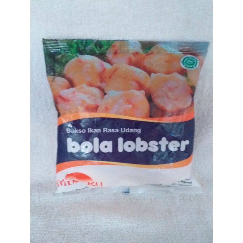 

MINAKU BAKSO IKAN RASA LOBSTER (BOLA LOBSTER) 200GR