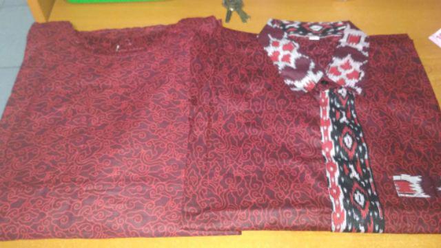 Rama Shinta Couple - Melani Set Couple Lilit Rovella Batik Couple Modern