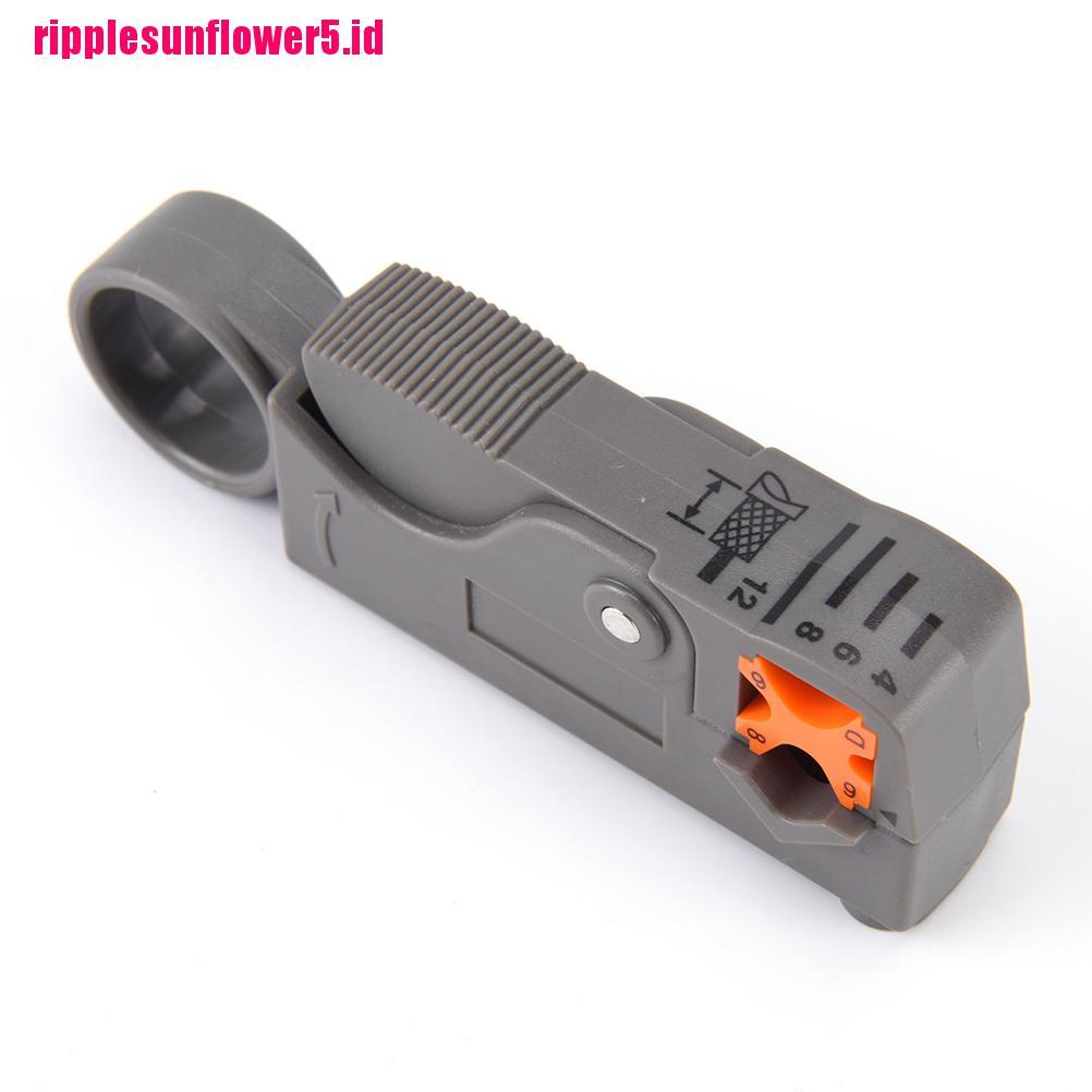 Rg6 / 59 Tang Pemotong Kabel Otomatis Dengan Pisau Ganda Adjustable