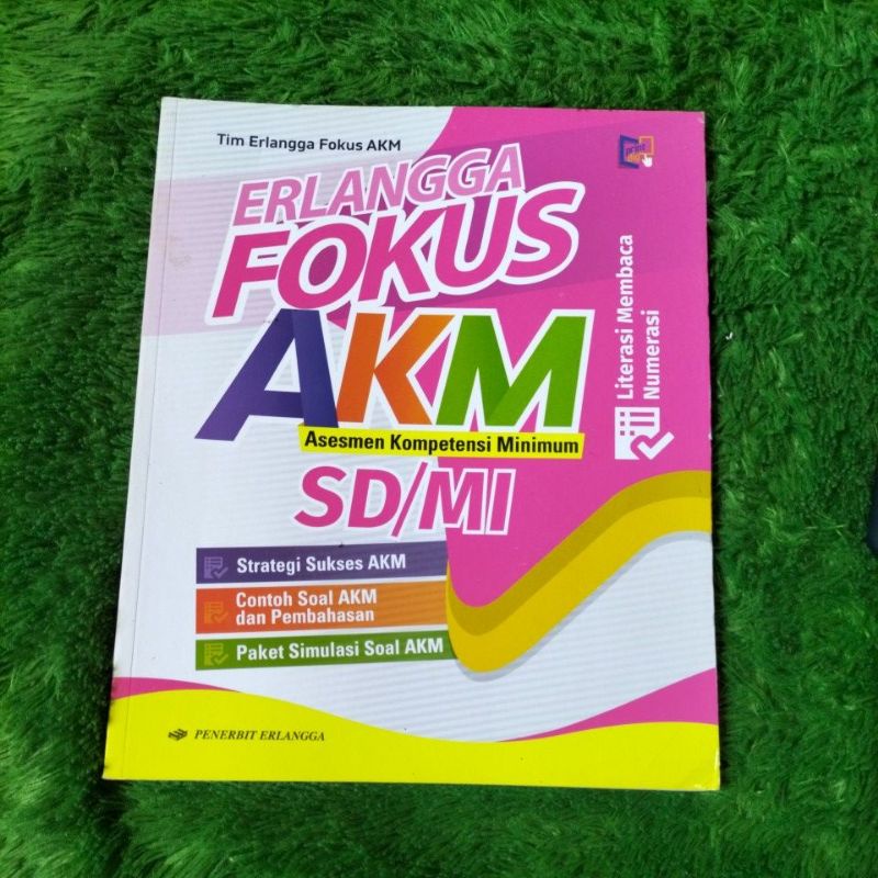 ORIGINAL BUKU ERLANGGA FOKUS AKM SD/MI