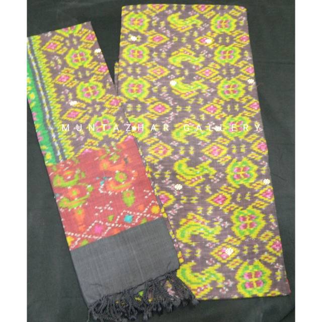 BLONGKET SUTRA TENUN BENANG EMAS PALEMBANG