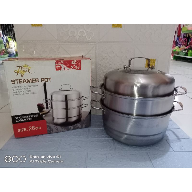 ROYAL STAR STEAMER POT 3 Susun
