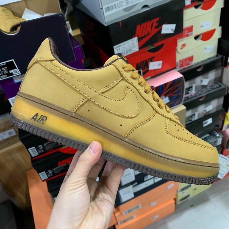 NIKE AIR FORCE 1 WHEAT MOCCA