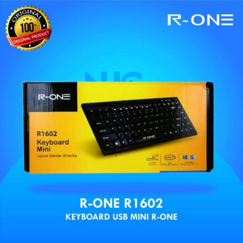 KEYBOARD MINI USB R-ONE R1602 / VOTRE MTK-01 FOR PC / NOTEBOOK ORIGINAL QUALITY