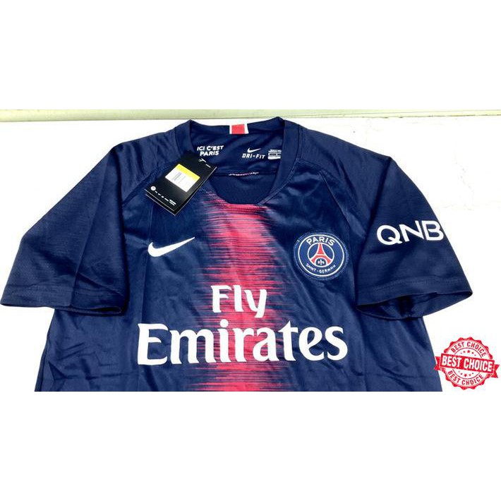 JERSEY BOLA PSG HOME OFFICIAL 2018-2019 GRADE ORI