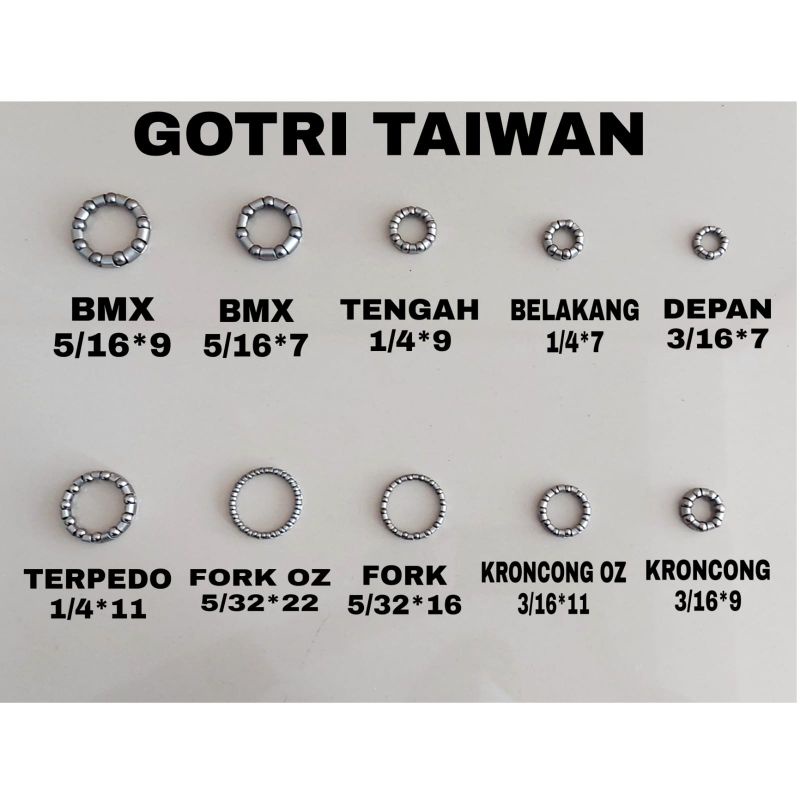 Gotri Pelor Sarang Laker Laher Fork Oversize Ori Taiwan