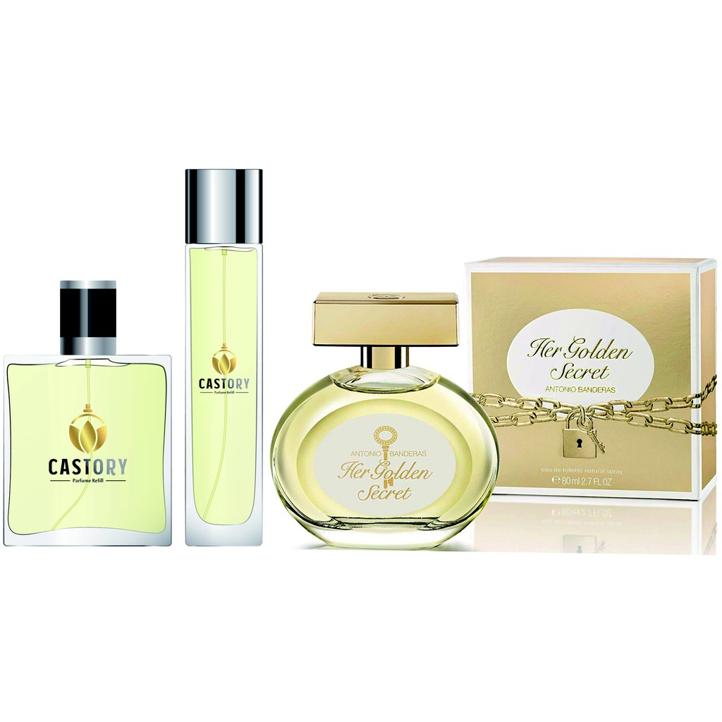 Parfum Refill Premium ANTONIO BANDERAS GOLDEN SECRET her