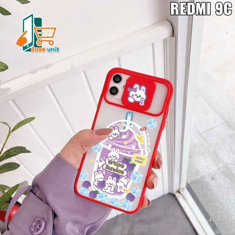 SS071 CASE SLIDE KARAKTER XIAOMI REDMI 4A 5A 6A 8 9 9A 9C 10 10C NOTE 4 4X 8 9 10 11 PRO POCO X3 PRO M3 9T CS3181