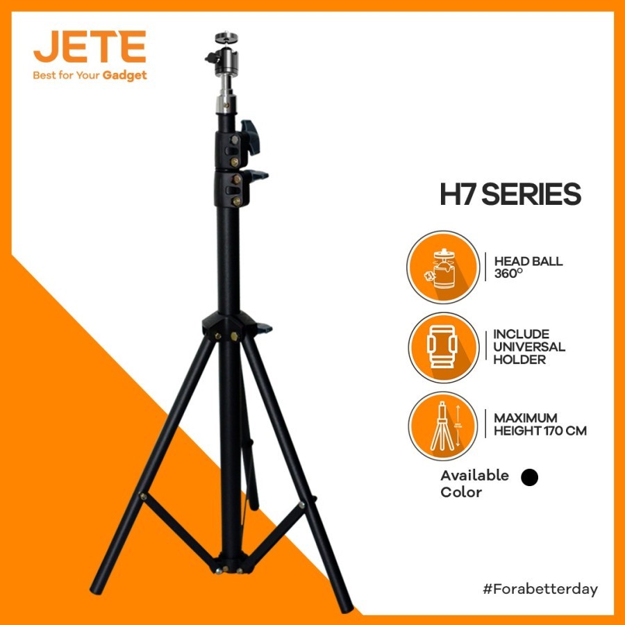 JETE H7 Tripod Universal Holder 1,7 meter