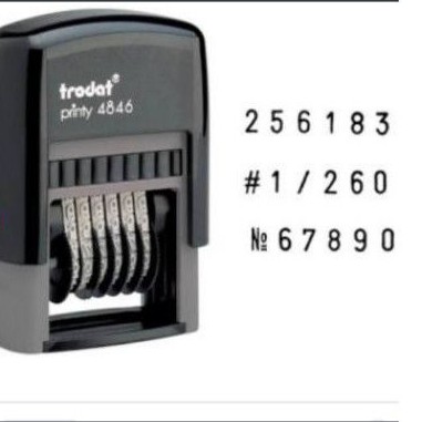 

stempel trodat 4846