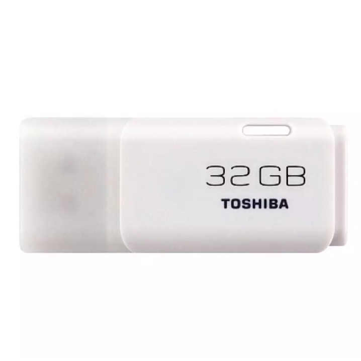 Flashdisk Toshiba 16 / 32 / 64 / 128GB USB Flashdisk / Flash Disk Toshiba TransMemory- White