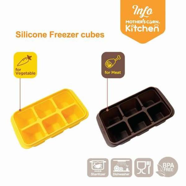 Mother's Corn Freezer Silicone Cube isi 2