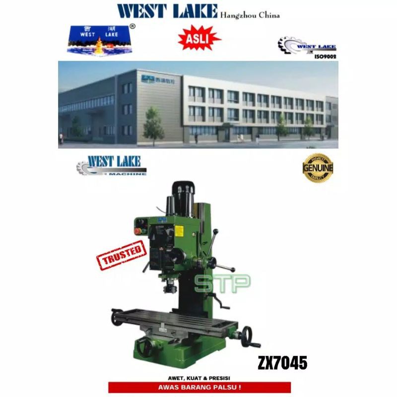 MESIN BOR DUDUK/DRILLING MACHINE ZX 7045 45 mm WEST LAKE