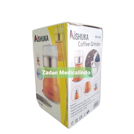 BLENDER OBAT , KOPI , BIJI BIJIAN Aishuka KS 168 /Alat Penggiling Obat