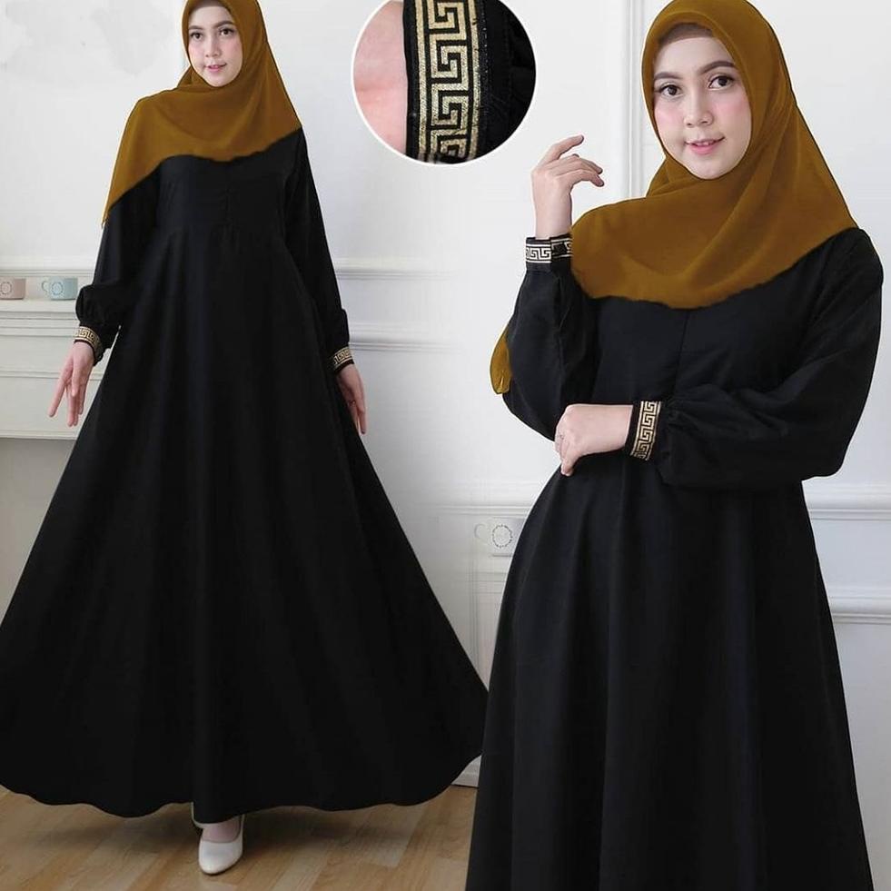 Nabilla Maxi Gamis Maxy Putih Gamis Syari Gamis Putih Polos Dewasa Dress Remaja2021 Baju Muslim Gami