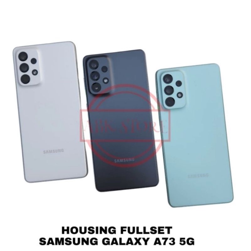 FRAME+BACKDOOR SAMSUNG A73 5G A736B KESING CASING FULLSET ORIGINAL