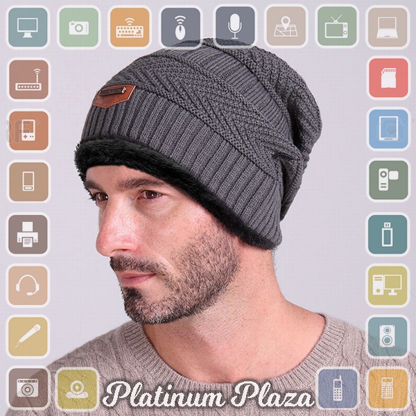 Song Ting Kupluk Wool Winter Beanie Hat - Gray`8OU8NE-