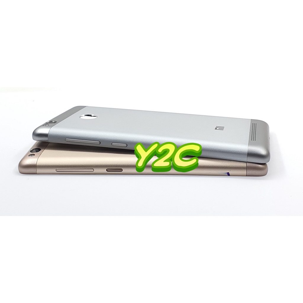 BACKDOOR XIAOMI REDMI 3S / REDMI 3 PRO BAHAN METAL / BACK COVER / TUTUP BELAKANG / BATERAI