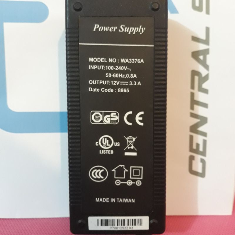 Kabel Adaptor Kabel Power 12V 3.3A