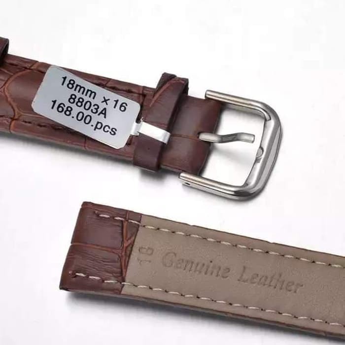 Tali jam tangan Kulit Leather strap 18mm 20mm 22mm 24mm KLSSJT