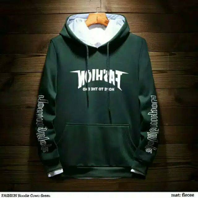 Hoodie Cowo Pria Fashion 100% original