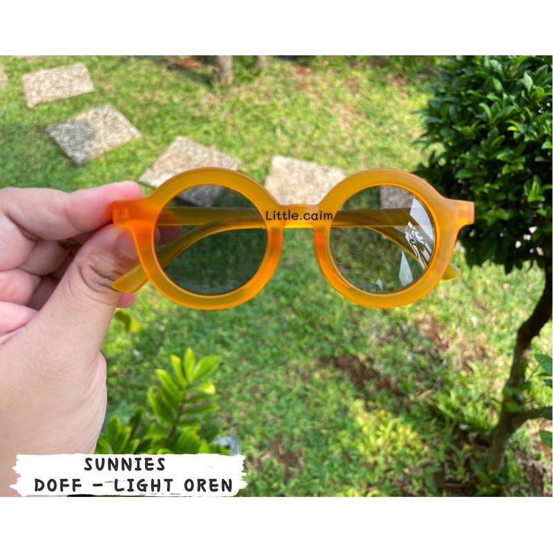 sunnies uv doff glasses | sunnies bear | kacamata anak-Doff - light oren