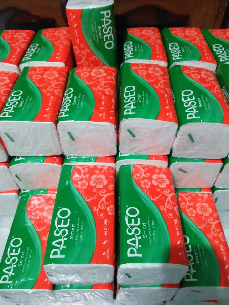 Tissue Paseo Smart 250 Sheet 2 Ply