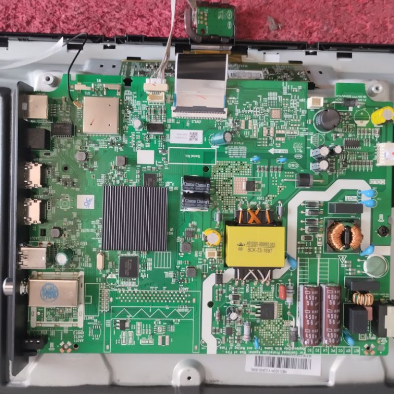 mainboard tv led coocaa android 32S3G